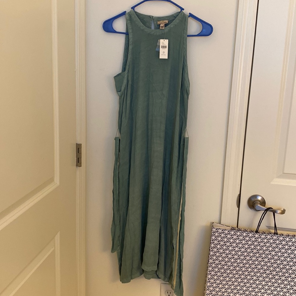 Anthropologie Holding Horses Sage Green Dress